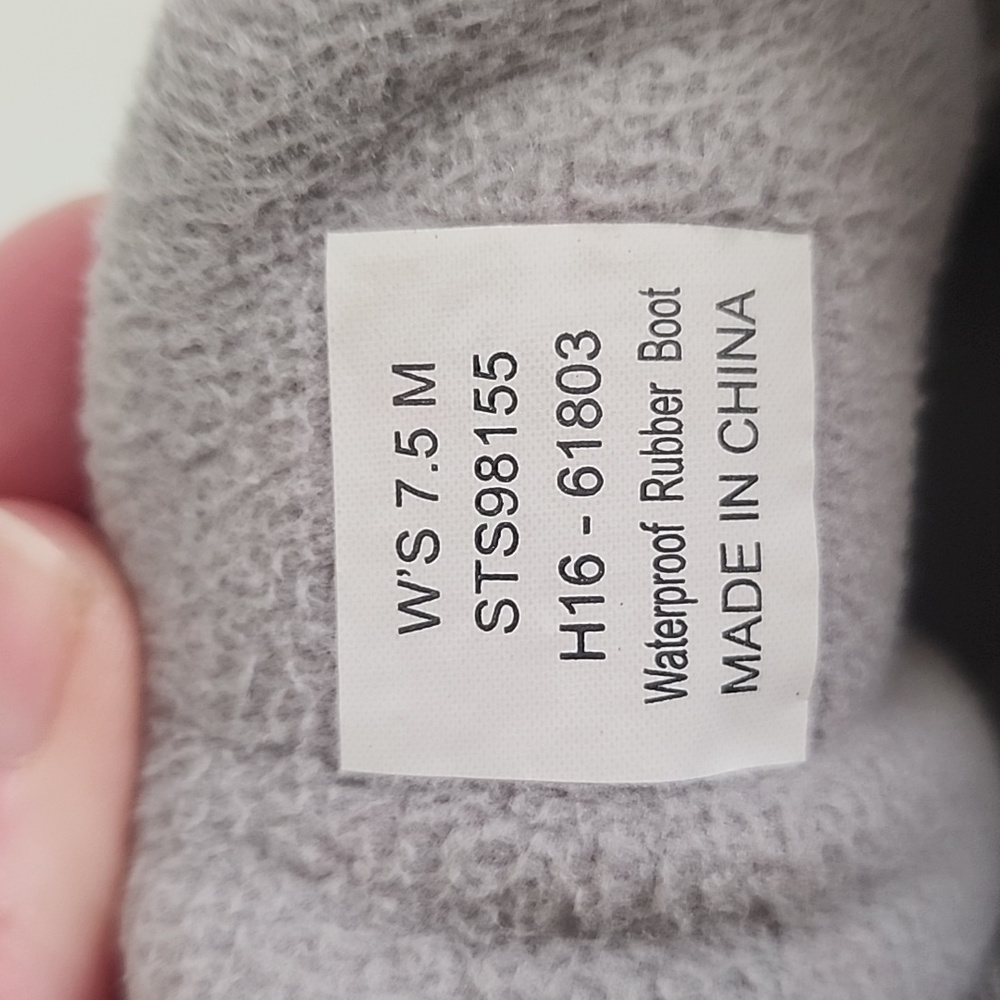 Sperry Top-sider Saltwater Short Rainboots 7.5 - Picture 7 of 7
